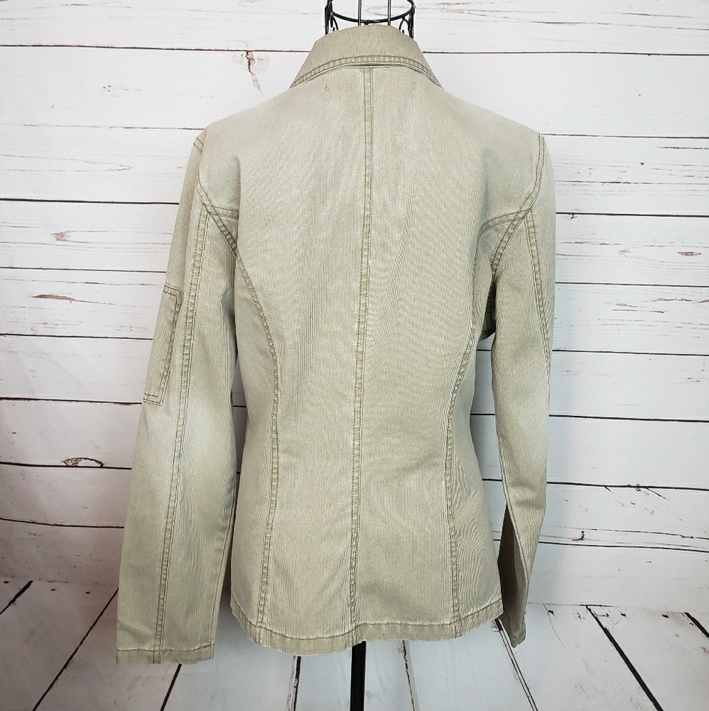 Jeanstar Denim Jacket with Snap Front & Pockets - Picture 5 of 8
